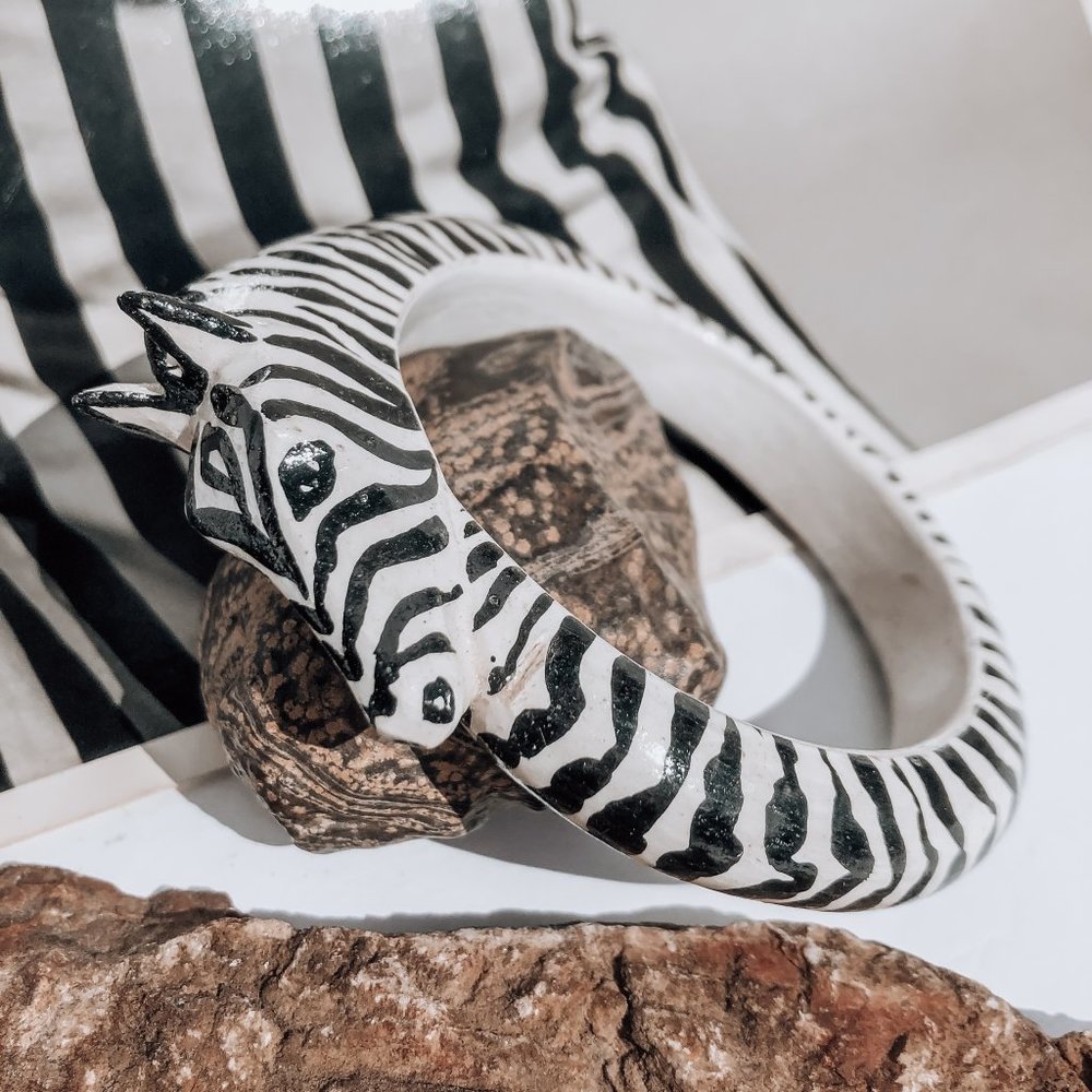 Zebra Bangle